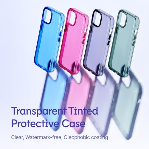RhinoShield JellyTint Transparent Protective Case Compatible with MagSafe for iPhone 16 Pro Max Superior Magnetic Force Exceeds Military Drop Standards Scratch Resistant ShockproofMoody Green - Image 3