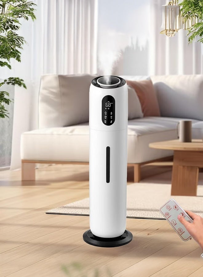 XiuWoo 9 L Large Humidifiers for Bedroom, 9L Ultrasonic Cool Mist Humidifier with Remote Control, Timer, 3 Speed Top Fill Cool Mist Humidifier for Bedrooms, Living Room, Offices, Plants, Babies - Image 1