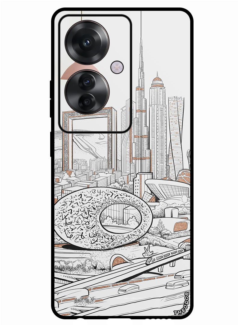 Theodor Protective Case Anti Scratch Shock Proof Bumper Cover For Oppo F25 Pro I'm original - Image 1