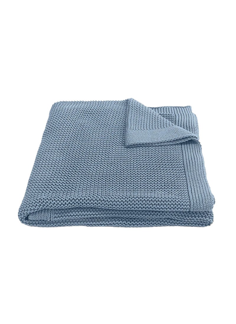 More cottons luxuriously soft Knitted Throw size172x132 