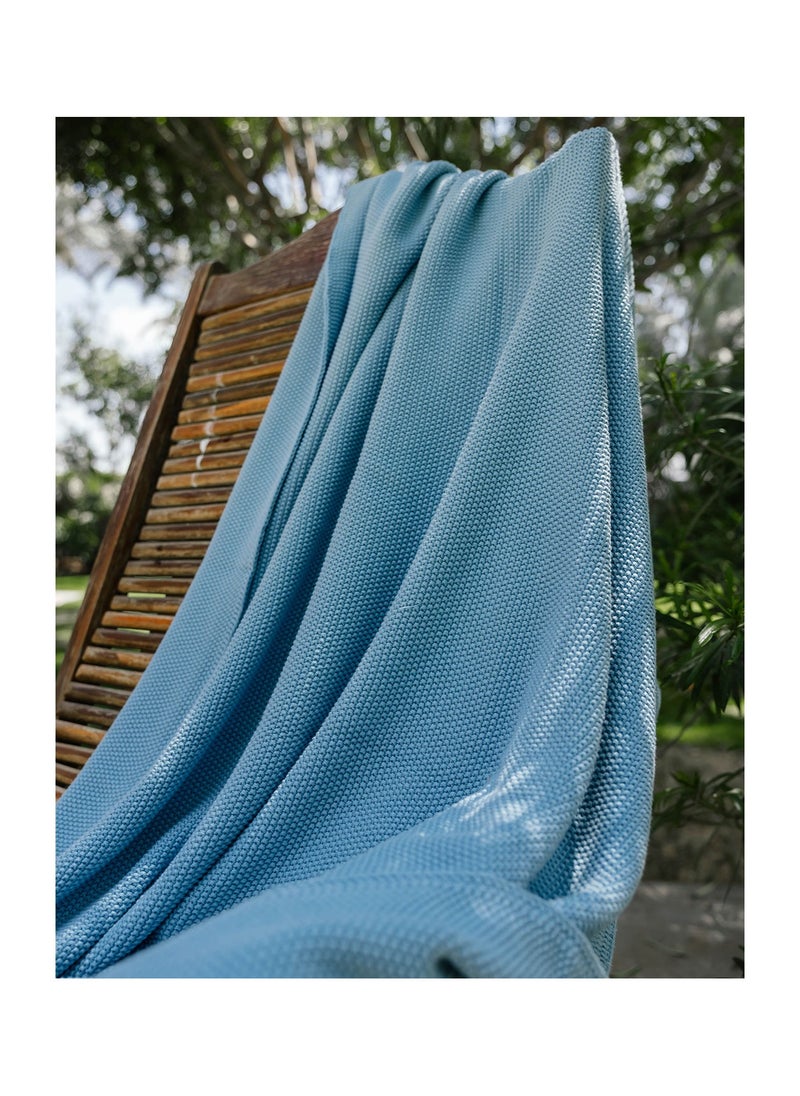 More cottons luxuriously soft Knitted Throw size172x132  - Image 1
