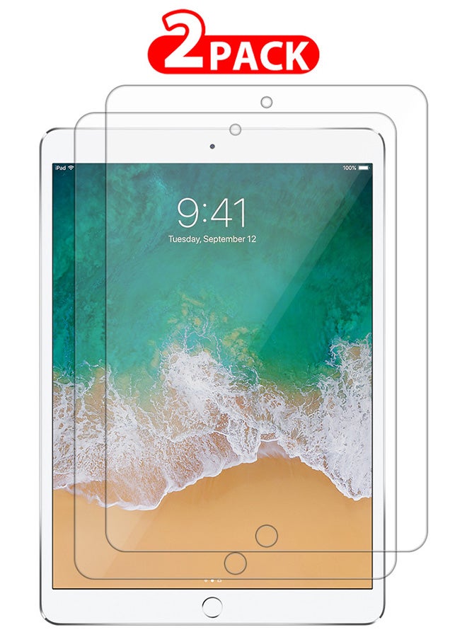 CATANES 2 Packs For Apple iPad Pro 10.5 Screen Protector 9H Hardness Tempered Glass Scratch Resistant HD Display Screen Protector - Image 1
