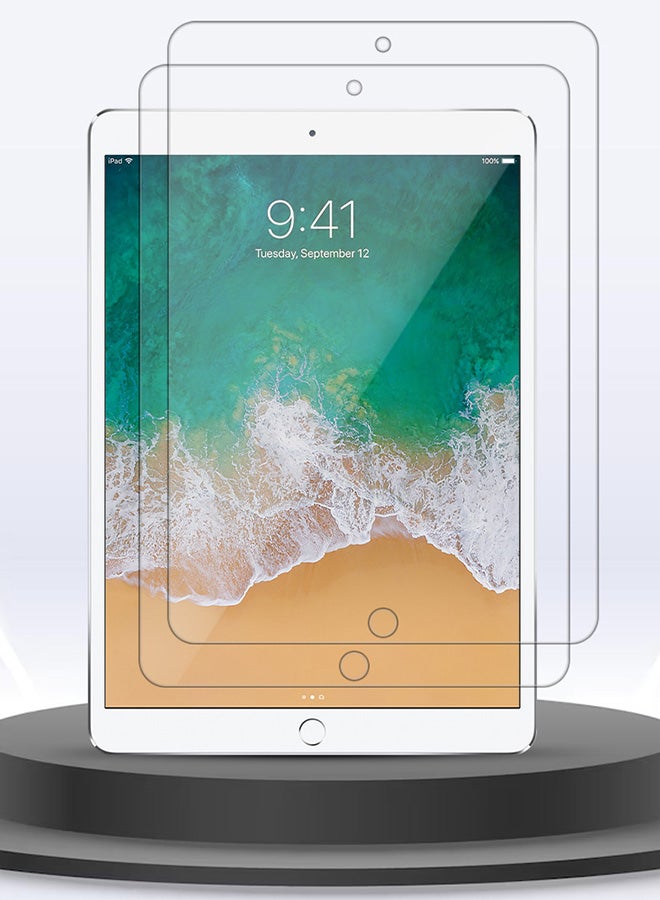 CATANES 2 Packs For Apple iPad Pro 10.5 Screen Protector 9H Hardness Tempered Glass Scratch Resistant HD Display Screen Protector - Image 3