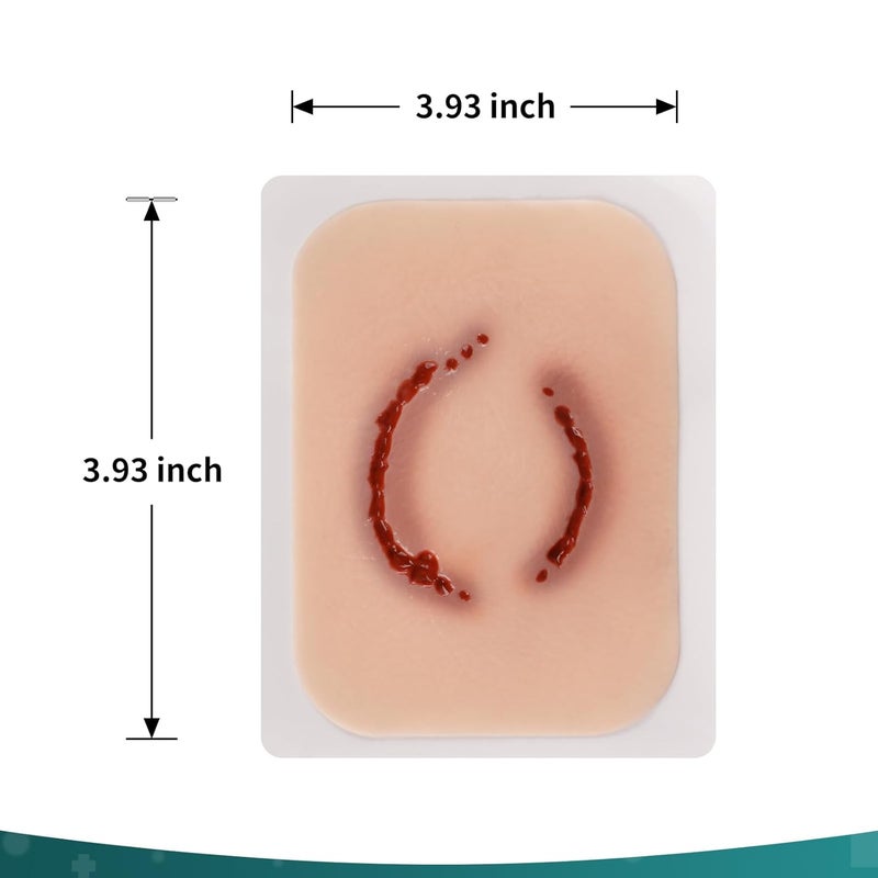 MedEduQuest Trauma Simulation Human Bite Wound Moulage First Aid Trauma Care Simulator for Medical Training - Image 5