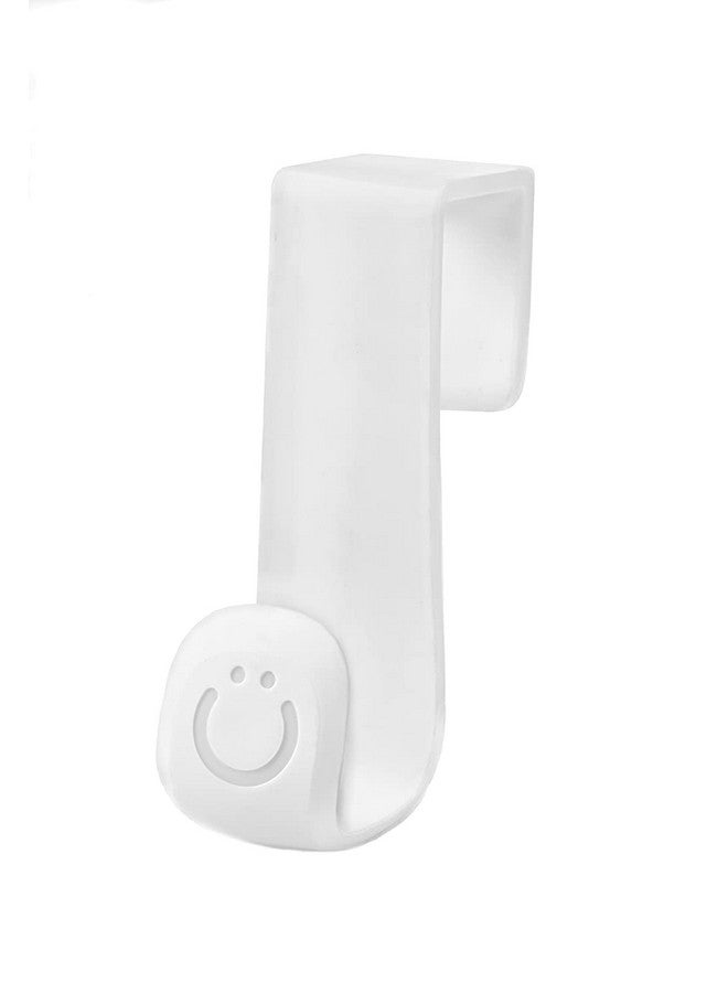 ubbi Multi-Use Potty And Utility Hook, No Hardware Or Installation Needed, Durable And Sturdy To Hang Over Toilet Tank Or Door, Polypropylene, White - Image 1