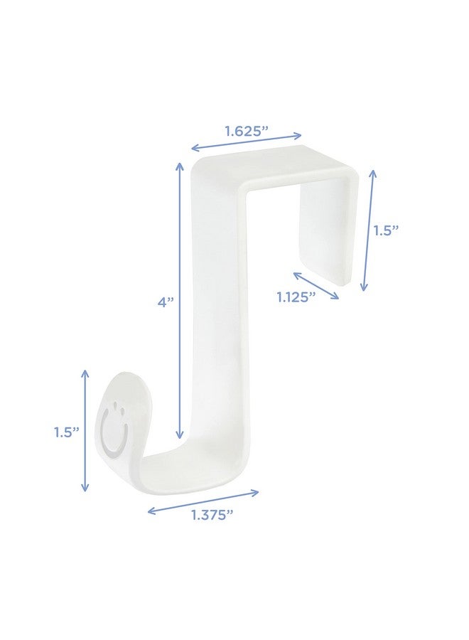 ubbi Multi-Use Potty And Utility Hook, No Hardware Or Installation Needed, Durable And Sturdy To Hang Over Toilet Tank Or Door, Polypropylene, White - Image 2