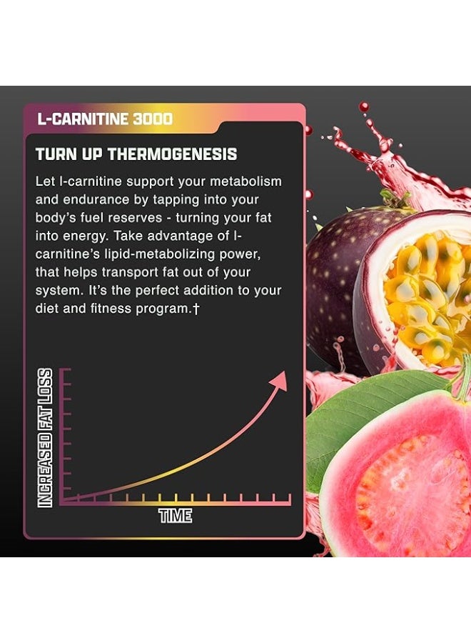نورتكس ريسيرش نوتريكس ريزيرتش كارنيتين سائل 3000 | ماراكوجوافا | كارنيتين سائل ممتاز، خالٍ من المنشطات - Image 5