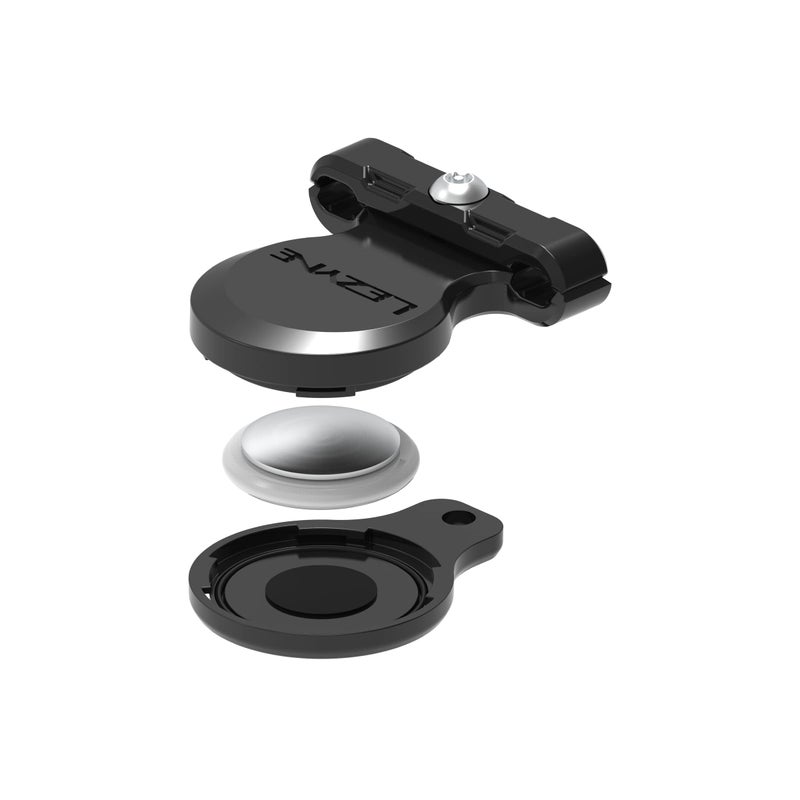 Lezyne Matrix Saddle Tagger  Stealth Bicycle Airtag Seat Mount Case  Lightweight  Durable Composite Matrix  Ipx7 Waterproof  Hidden Airtag Holder For Bikes - Image 1