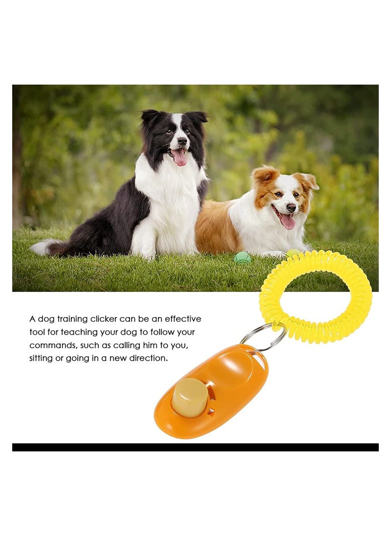 Dog Clickers, 5 Pack Practical Dog Clicker Training, Pet Training Clickers Tool, Colorful Dog Clickers Button Training Clickers Dog Whistles with Comfortable Wrist Strap, Gift for Pet Lovers - pzsku/Z5671010ED5EF21AC4CA9Z/45/_/1718184308/ae414fe3-450f-4e03-b537-579b1bbb5be6