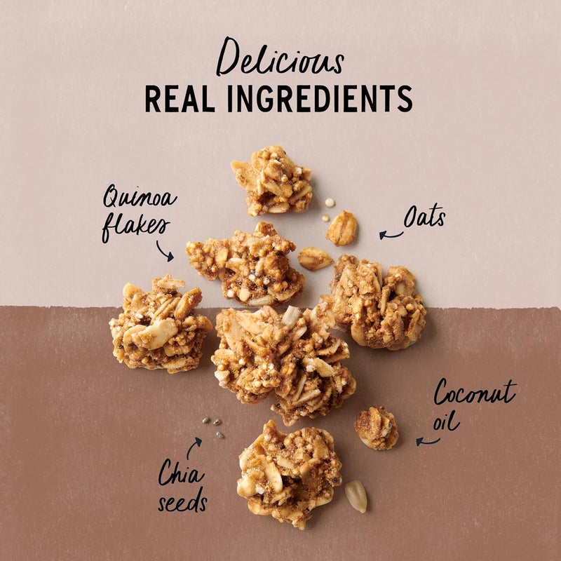 Purely Elizabeth Chocolate Peanut Butter Ancient Grain Granola - Gluten-Free, Non-GMO, 10 Ounce (Pack of 3) - Image 4