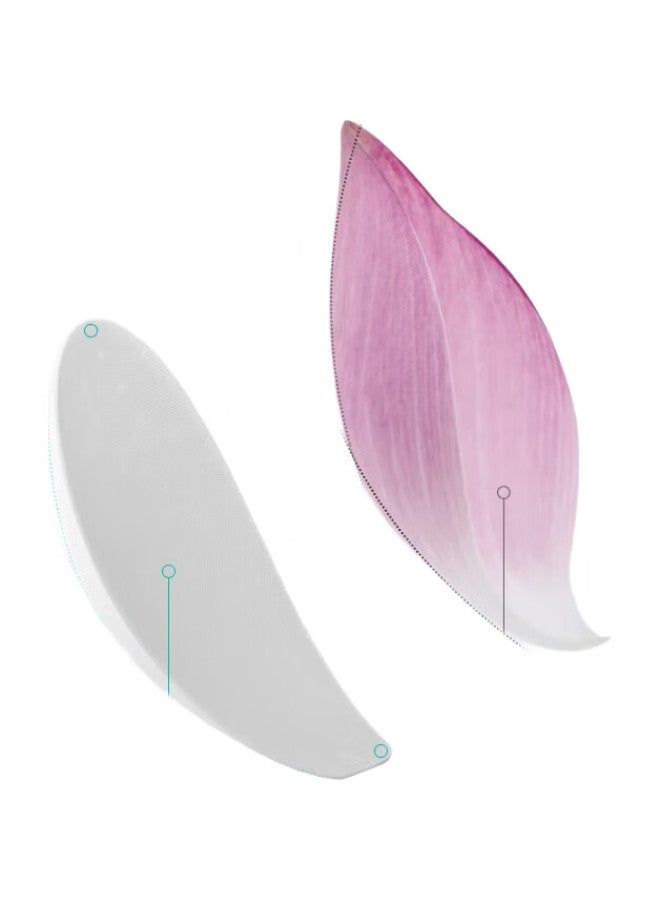 HR Rabbit Ear Cup Bra Women'S Large Chest Small Bra Without Steel Ring Half Liquid Bra Black 3Xl - Image 3