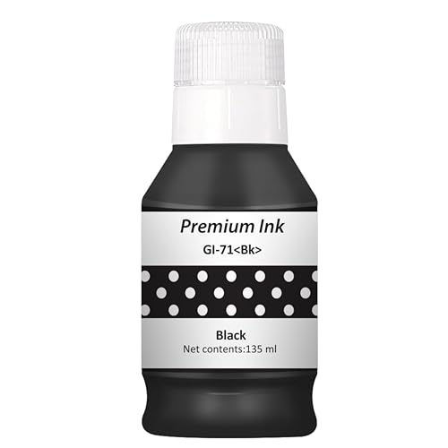 needle ; Pin point precision Needle GI71 Compatible Refill Ink | Made in India | for Canon Pixma G1020 G2020 G3020 G2060 G3060 G1737 G2770 G3770 G4770 G1730 G2730 G3730 Printers (Black - 135gms) - Image 1