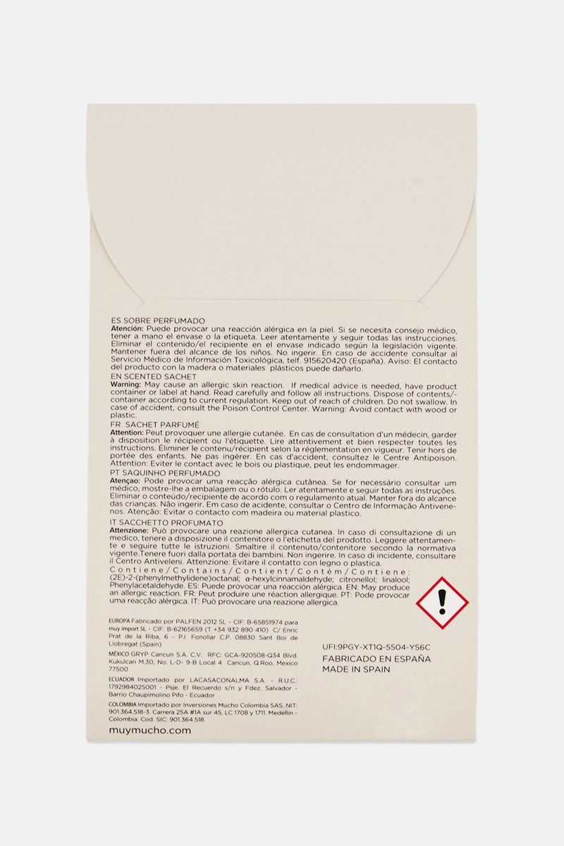 Muy Mucho Fresh Jasmine 2 Scented Cards, Beige - Image 2