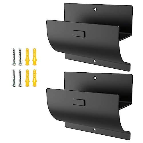 Juformin Heavy-Duty Ladder Hanger-Wall Mount Ladder Hooks for Storage-Wheelbarrow Hangers for Garage Wall-2 Pack - Image 1
