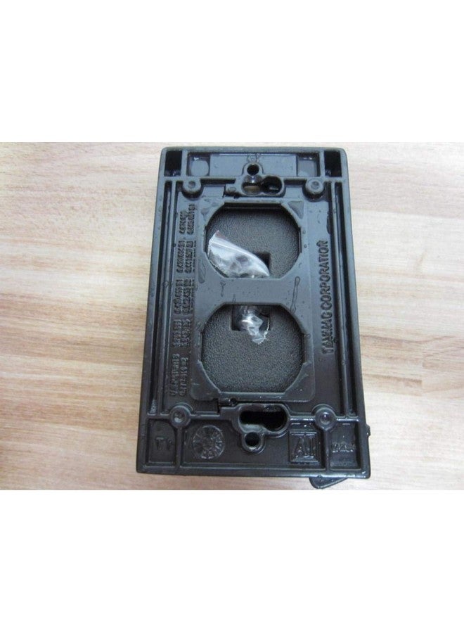 Bell Hubbell MX1050Z Bell 1-Gang Weatherproof Universal Metal Flip Cover, Vertical/Horizontal 12-in-1, Bronze - Image 4