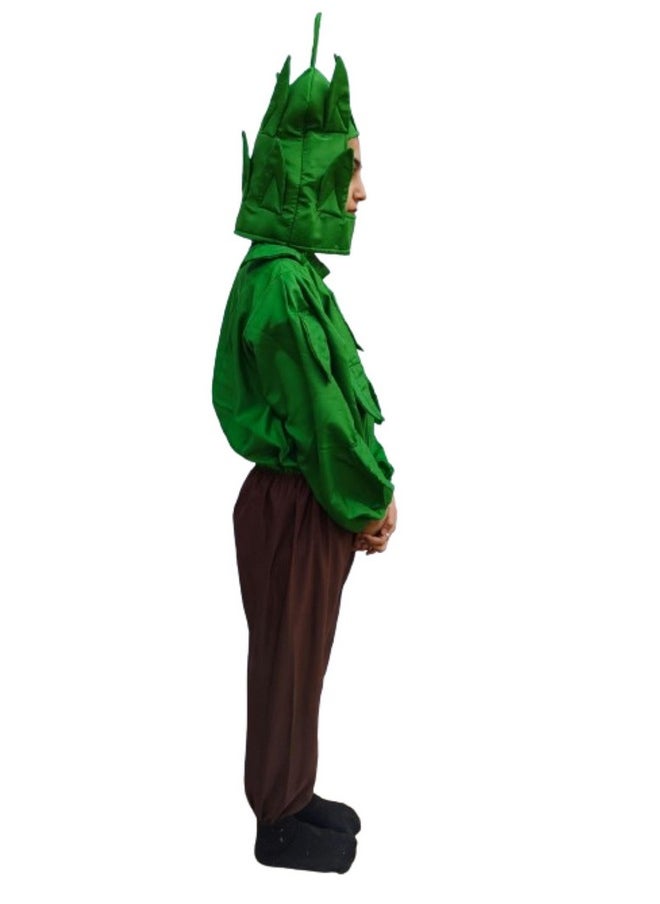 BookMyCostume - BookMyCostume Green and Brown Tree Kids Fancy Dress Costume 12-14 years - Image 1