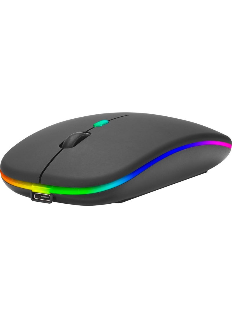 Everest SM-BT11 Slim RGB Wireless Mouse  - Image 3