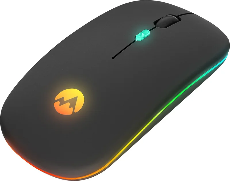 ايفرست ماوس لاسلكي نحيف SM-BT11 RGB