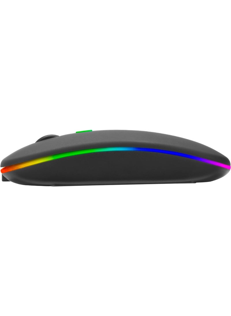 Everest SM-BT11 Slim RGB Wireless Mouse  - Image 5