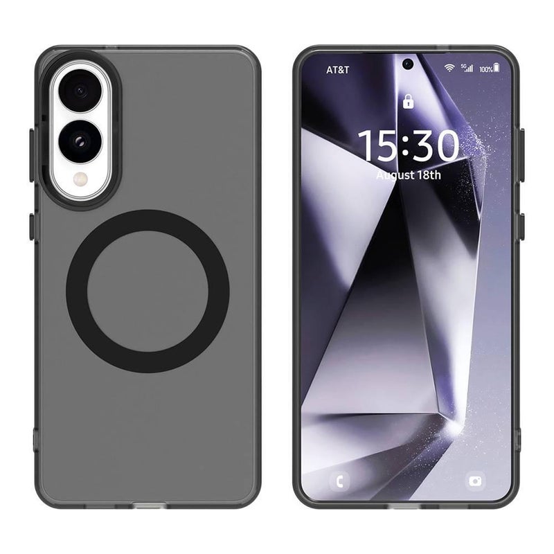 MagSafe Case | Black | Drop Protection | Strong Magnetic | Shockproof Cover for Samsung Galaxy S23 - Image 3