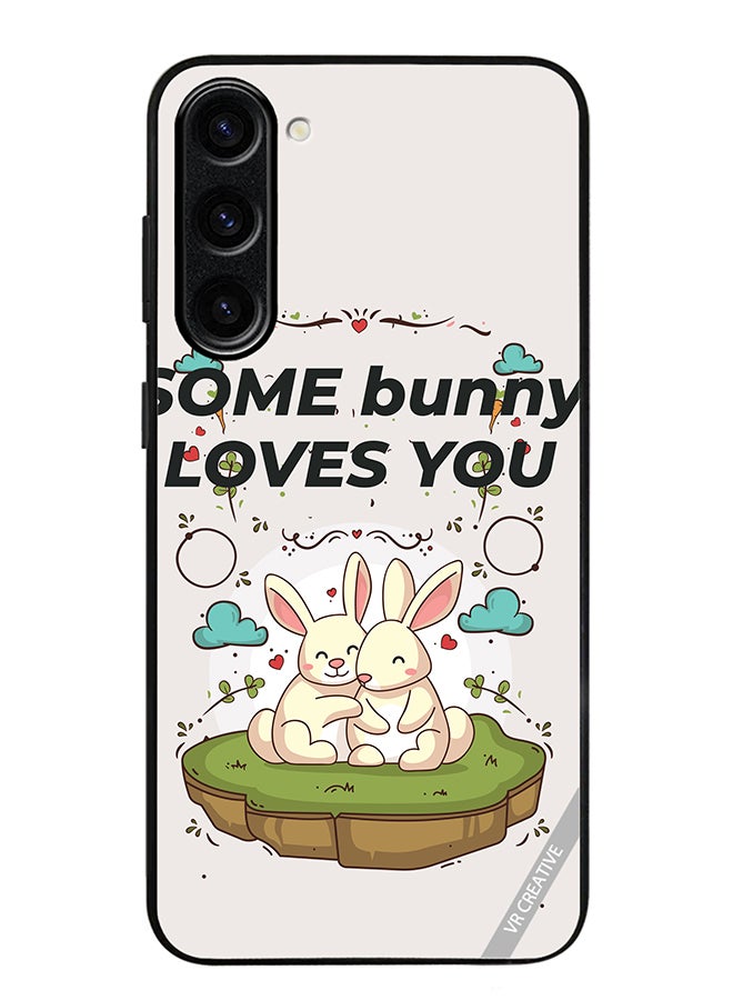 VR CREATIVE Protective Case Cover For Samsung Galaxy S24 Plus Love Bunny Design Multicolour - Image 1