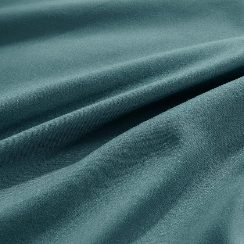 Aormenzy Microfiber Pillow Cases - Body Size Set of 2-1800 Thread Count Ultra Soft Teal Pillowcases - Wrinkle Resistant Pillow Covers with Envelope Closure - 21" x 54" - Image 5