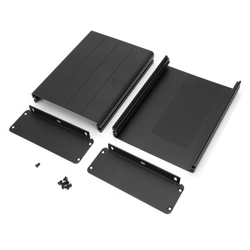 علبة GPS الصناعية من الألومنيوم 45x122x160مم أسود غير لامع مقاومة للغبار صندوق DIY - Image 4