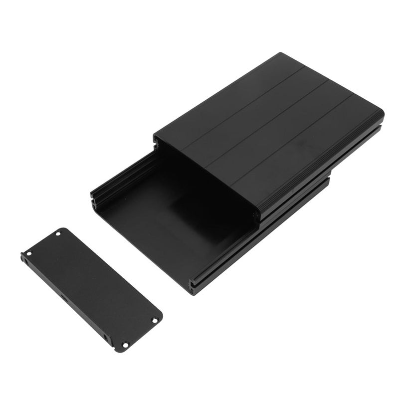 علبة GPS الصناعية من الألومنيوم 45x122x160مم أسود غير لامع مقاومة للغبار صندوق DIY - Image 5
