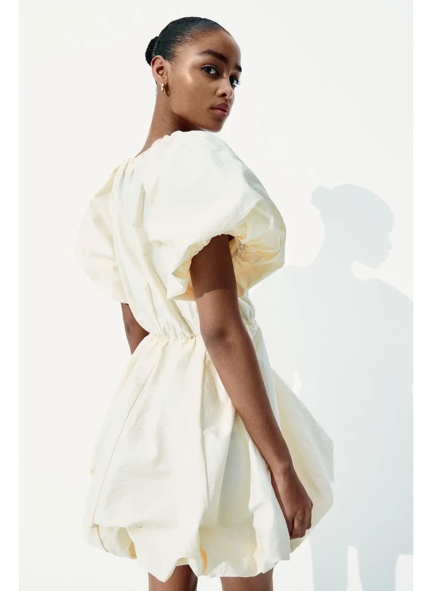 اتش اند ام Bubble-Hem Dress