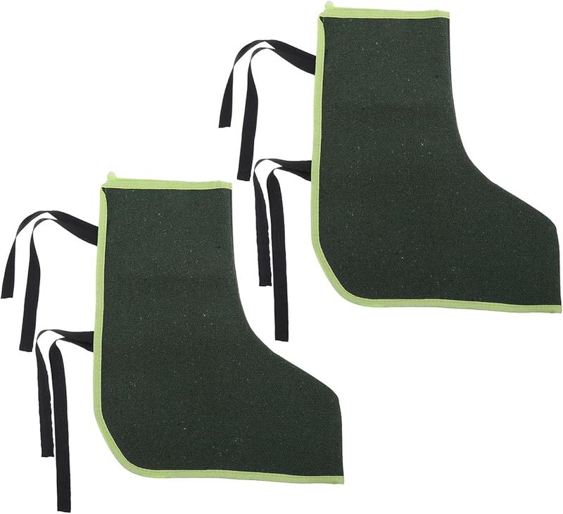 KICHOUSE Olive Green Welding Boot Covers 2 Pack Adjustable Reusable Heat Insulation Shoe Protector - Image 1