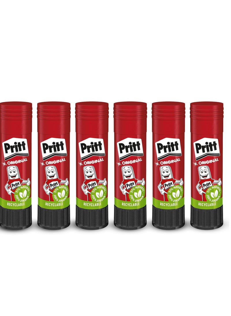 Pritt Glue Stick Original SRP 6x22g - Image 1