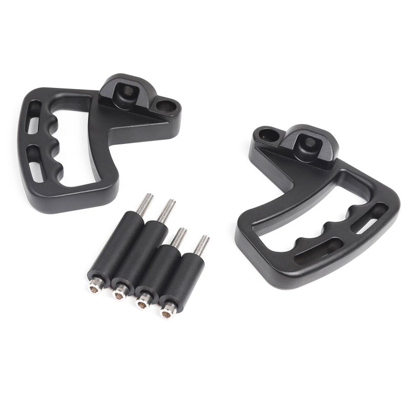 Front Aluminum Grab Handles Grip Handle Grab Bars for Jeep Wrangler JK JKU Sports Sahara Freedom Rubicon X Unlimited X 2 Door 4 Door 20072018