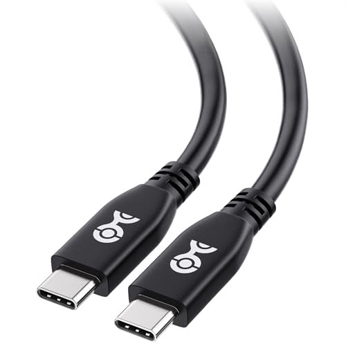 Cable Matters كابل ماذرز 40 جيجابت في الثانية كابل USB 4 - 2.6 قدم، يدعم حتى [8K@60Hz / 4K@240Hz فيديو، شحن 240 واط، نقل بيانات 40 جيجابت في الثانية] كابل USB4، أسود، متوافق مع Thunderbolt 4، MacBook، XPS، Surface Pro - Image 1