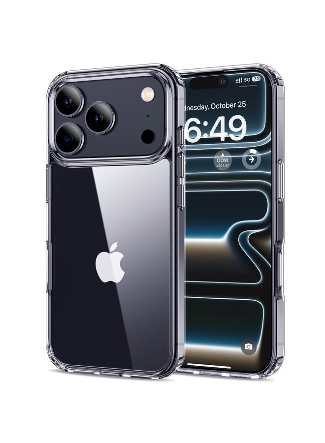 HOOMIL Case for iPhone 17 Pro Max, Non-Yellowing, Drop Protection, Anti-Scratch Transparent Hard Back Phone Cover - Crystal Clear - Image 1
