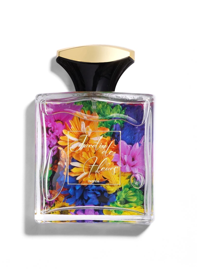 عطور ايه ام دي - مجموعة الربيع Jardin De Fleurs من AMD Perfumes عطر للرجال والنساء EDP 100 مل - Image 1