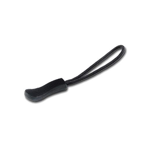 DYZD Durable Zipper Pulls - Zip Tab Tags Cord Pulls Zip Extension Fixer for Backpacks, Jackets, Luggage, Purses, Handbags (Black, 10 PCS) - Image 1