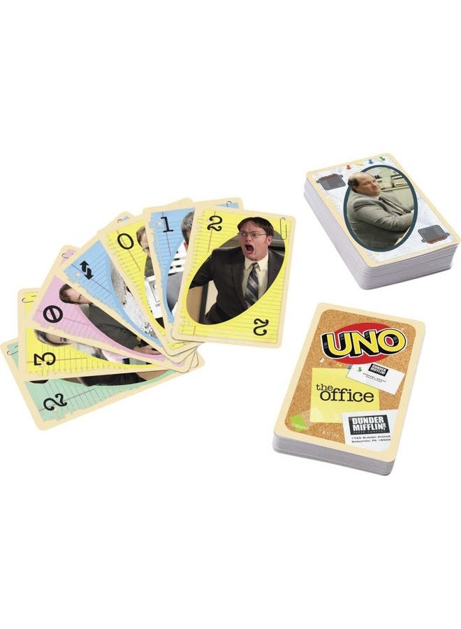 Mattel Games ​UNO The Office Card for Teens & Adults for Family or Night with Special Rule for 2-10 Players - Image 3