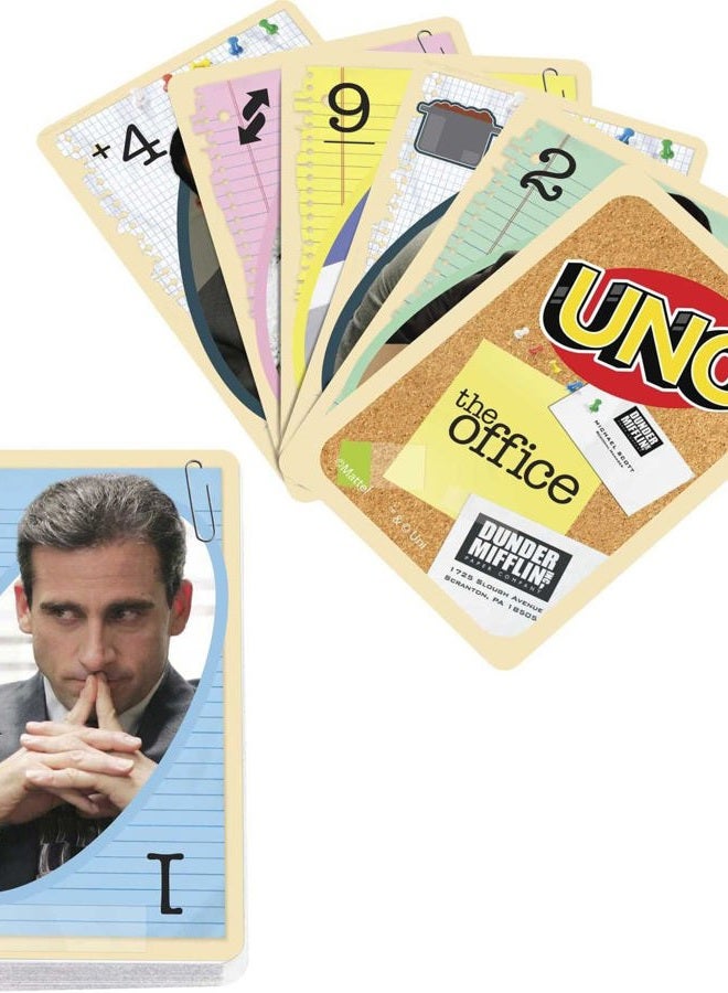 Mattel Games ​UNO The Office Card for Teens & Adults for Family or Night with Special Rule for 2-10 Players - Image 4