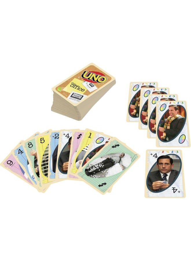 Mattel Games ​UNO The Office Card for Teens & Adults for Family or Night with Special Rule for 2-10 Players - Image 5