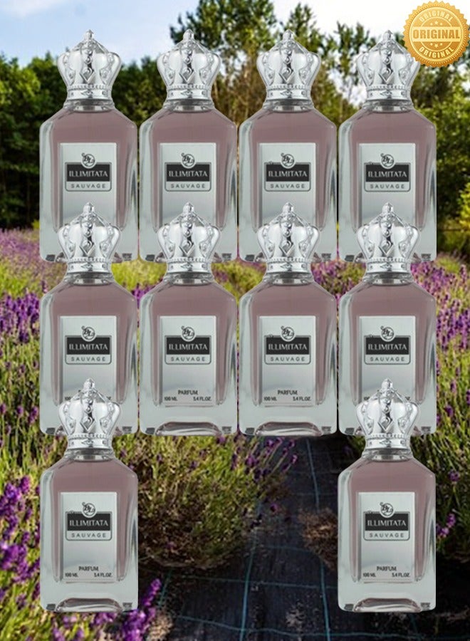BL 10 Pieces Illimitata Sauvage Parfume EDP 100ML - Image 1