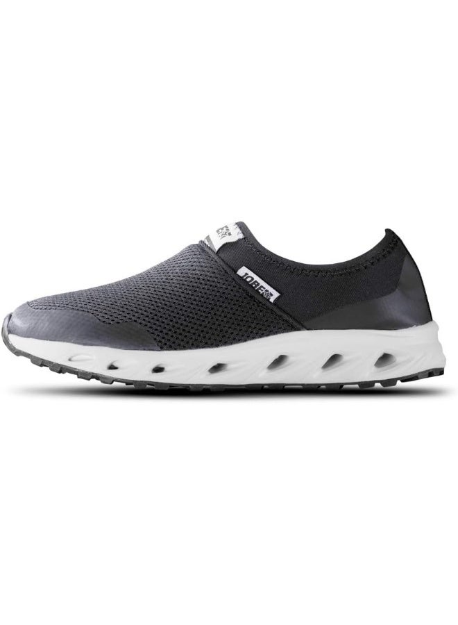 JOBE Discover Slip-On Sneakers - Black - Lightweight Waterproof Sprayproof - Unisex, Black, 40.5 Eu - Image 2
