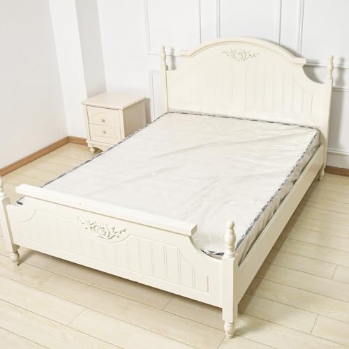 Kingplast K KINGPLAST Mattress Bags for Moving and Storage, Twin/Full Size 54-Inch by 87-Inch Clear,2Pack, Disposable Plastic Mattress Cover - Image 4