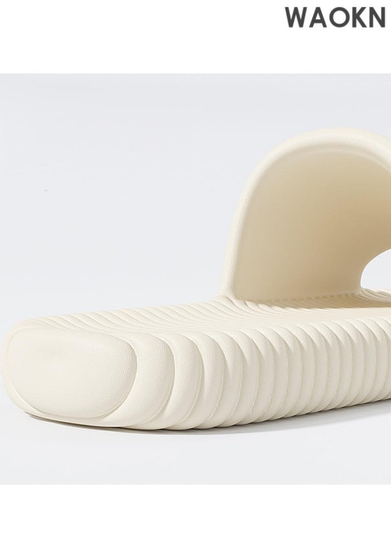 دبليو أيه أو كي أن شباشب صيفية للرجال والنساء: شباشب فندقية بلاستيكية مضادة للانزلاق، صنادل مريحة للزوجين للمنزل والحمام. مثالية للبيع بالجملة، توفر هذه النعال الأمان في المناطق الرطبة. مثالية للاستخدام الصيفي، ومناسبة للأزواج والمنزل والحمام والفندق - تجمع بين العملية والراحة للجميع. - Image 4