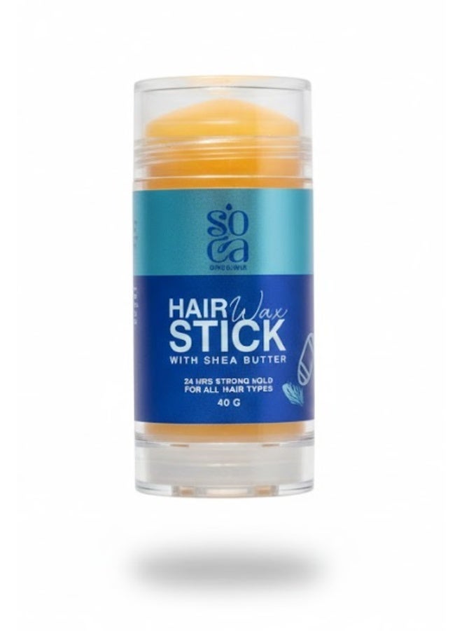 سوكا شمع للشعر بزبدة الشيا  لمنع الهيشان 40 جم