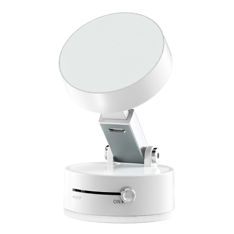 ZETY Magnetic Phone Holder for Car, Compatible with MagSafe Car Mount, Windshield Magnetic Car Mount for iPhone 12/13/14/15/16 (White) - Image 1