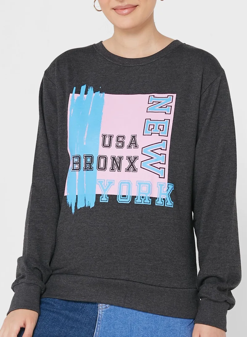 Ginger Graphic Sweatshirt