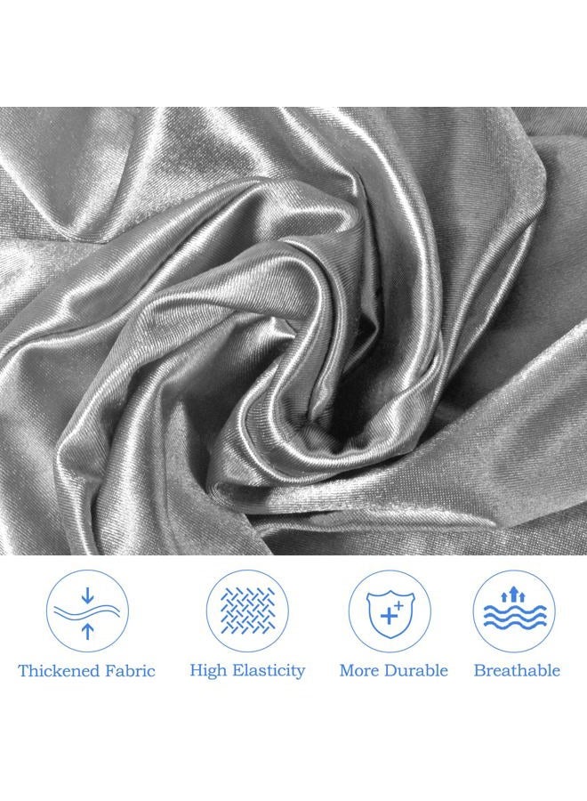Zelimun Knee Pillow Cover Replacement 10" x 8" x 6.3", Leg Pillow Case with Long Zipper, Washable Pillow Cover for Contour Knee Foam Support Pillow (Grey) - Image 5