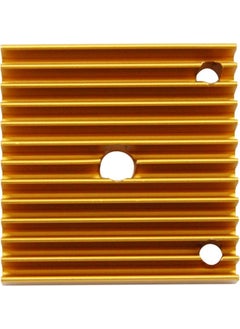 Hobi Mekatronik Mk7-Mk8 Passive Cooler Block Gold-Type B(40X40X11MM)  - Image 3