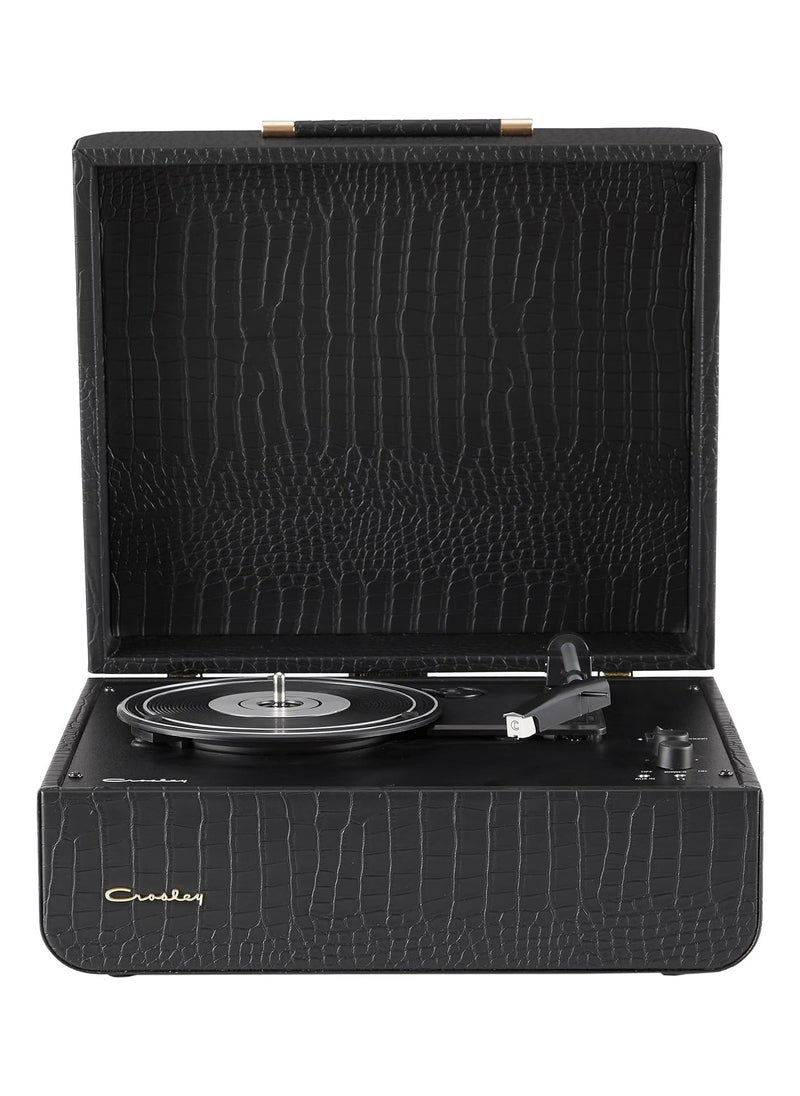 CROSLEY MERCURY TURNTABLE - BLACK CROC