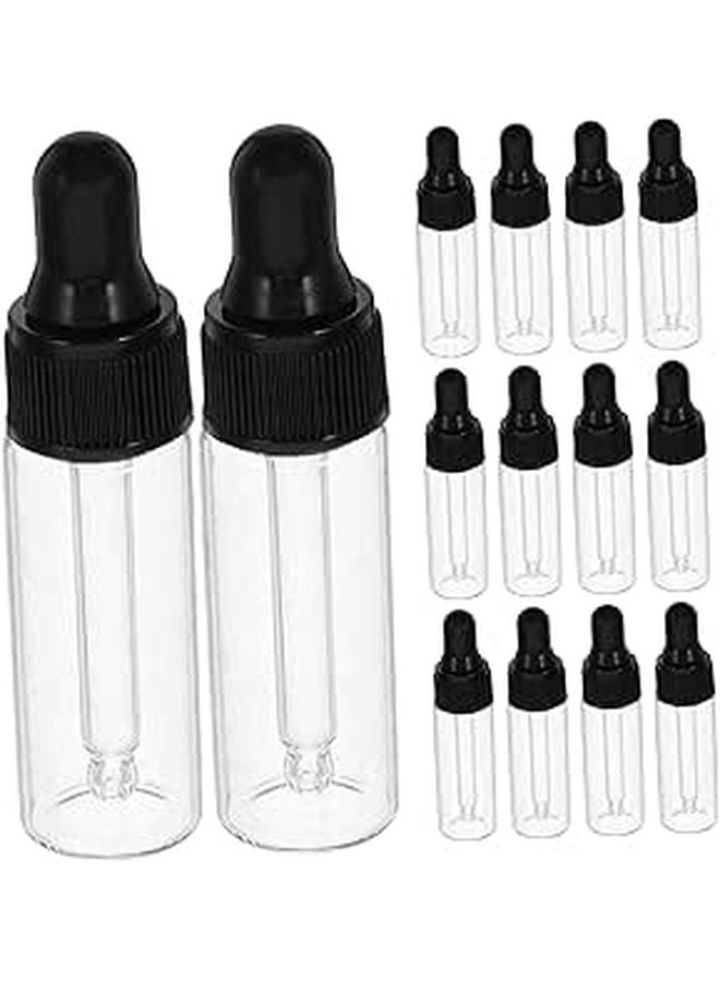 5ml Leakproof Dropper Bottles 20 Pack with Fine Ribbed Caps for Essential Oils Perfumes Serum Travel Reusable Vials - Image 1